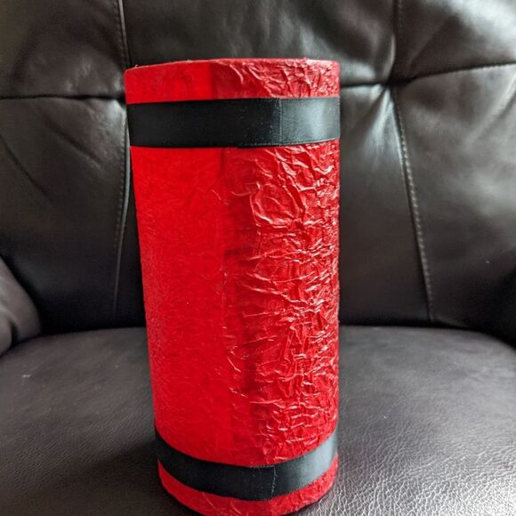 HANDMADE Sugar Skull Glass Candle Holder or Vase - Picture 4 of 6